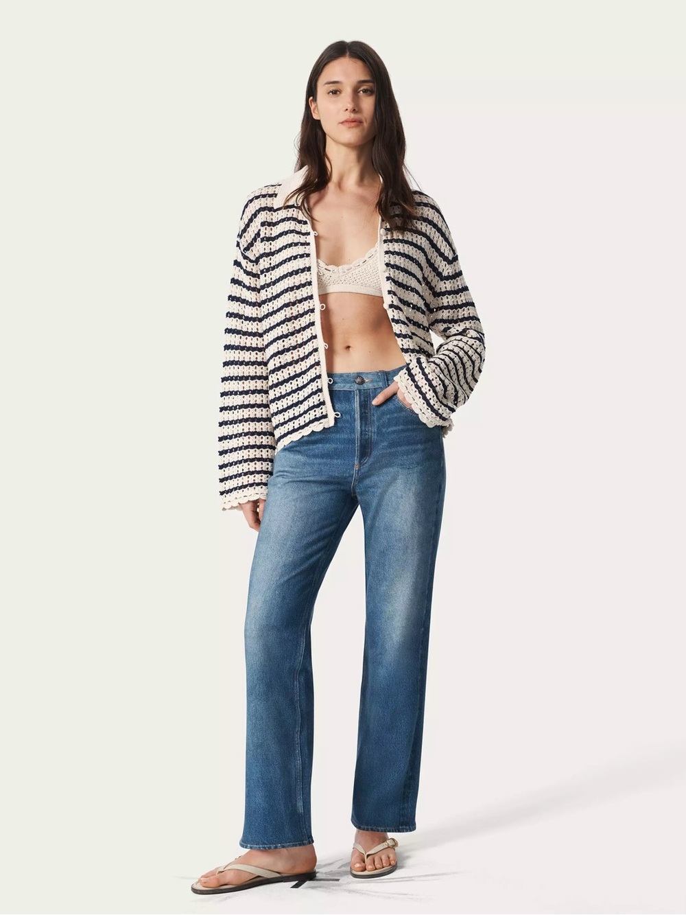 Rag & Bone Miramar Shea Ankle Relaxed Straight Pant, Cotton Terry in Cosmo  29”